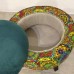 Jade Velvet Storage ottoman