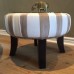 Mirror and glass side table